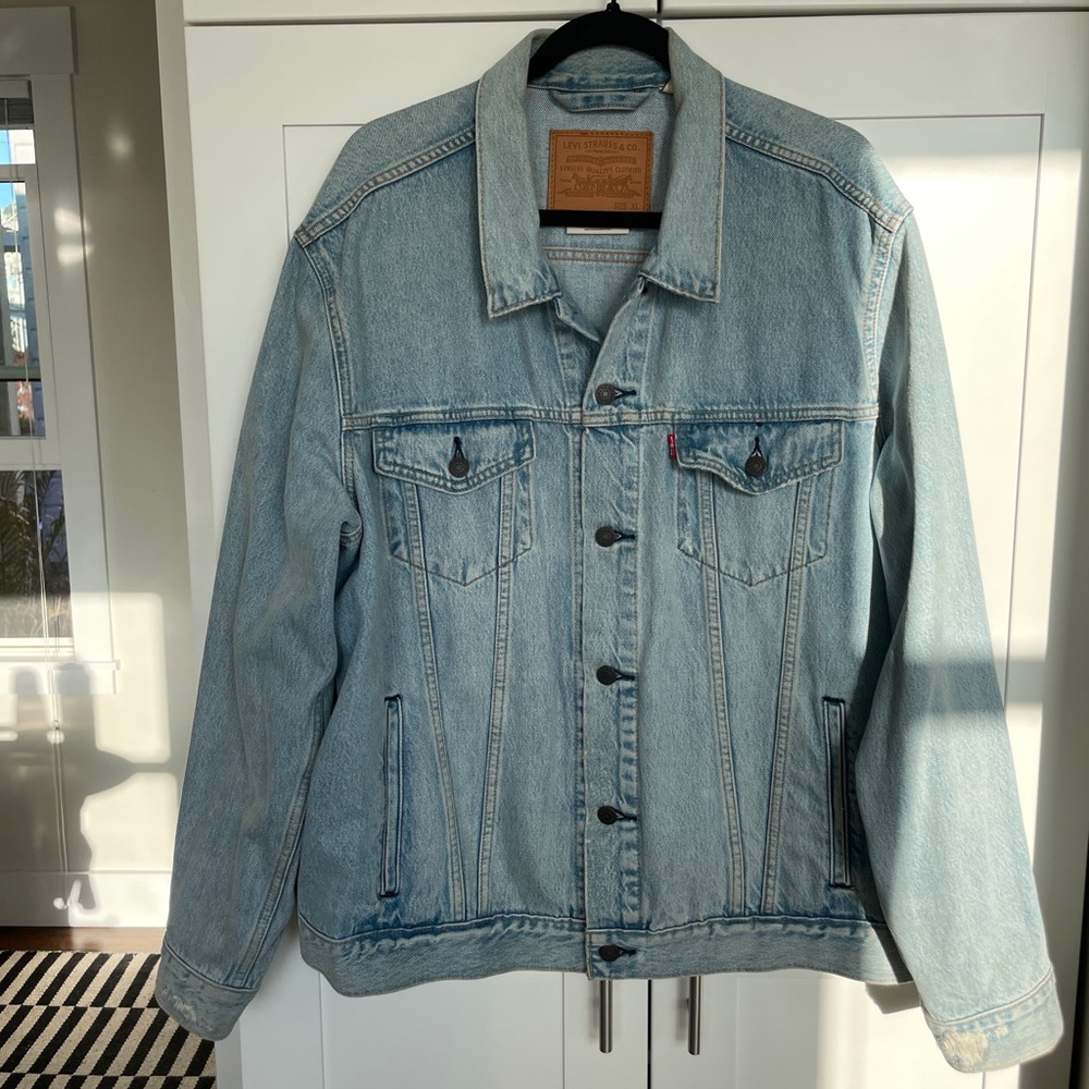 Levi's Blue Lightweight Denim Shirt Jacket